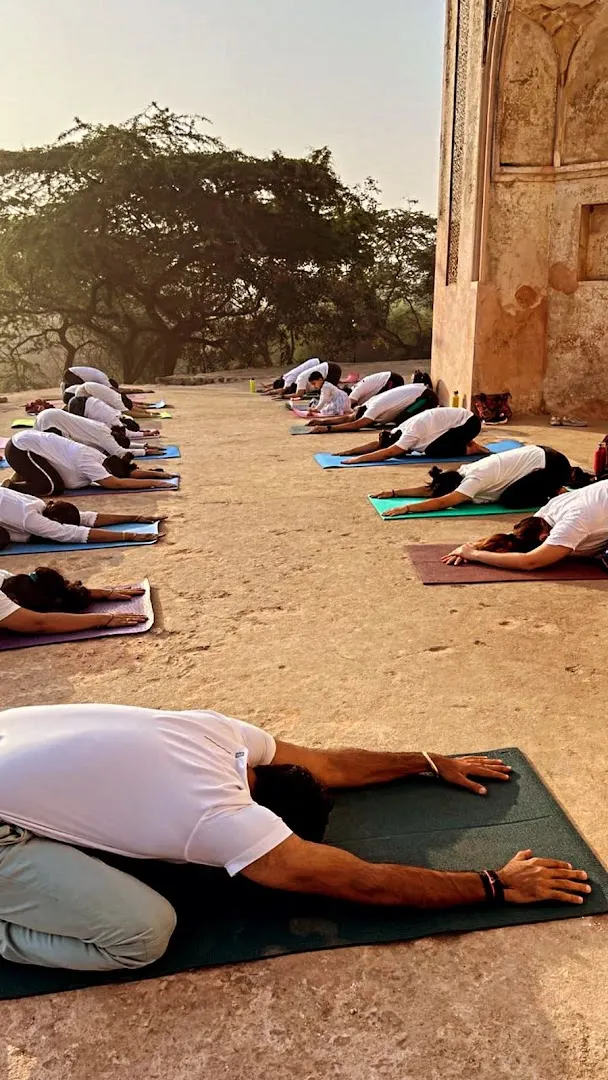The yogi krishna — Yoga in Mehrauli