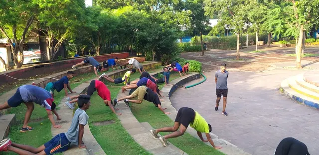 Yoddha police and military training academy — Yoga in Bandra East
