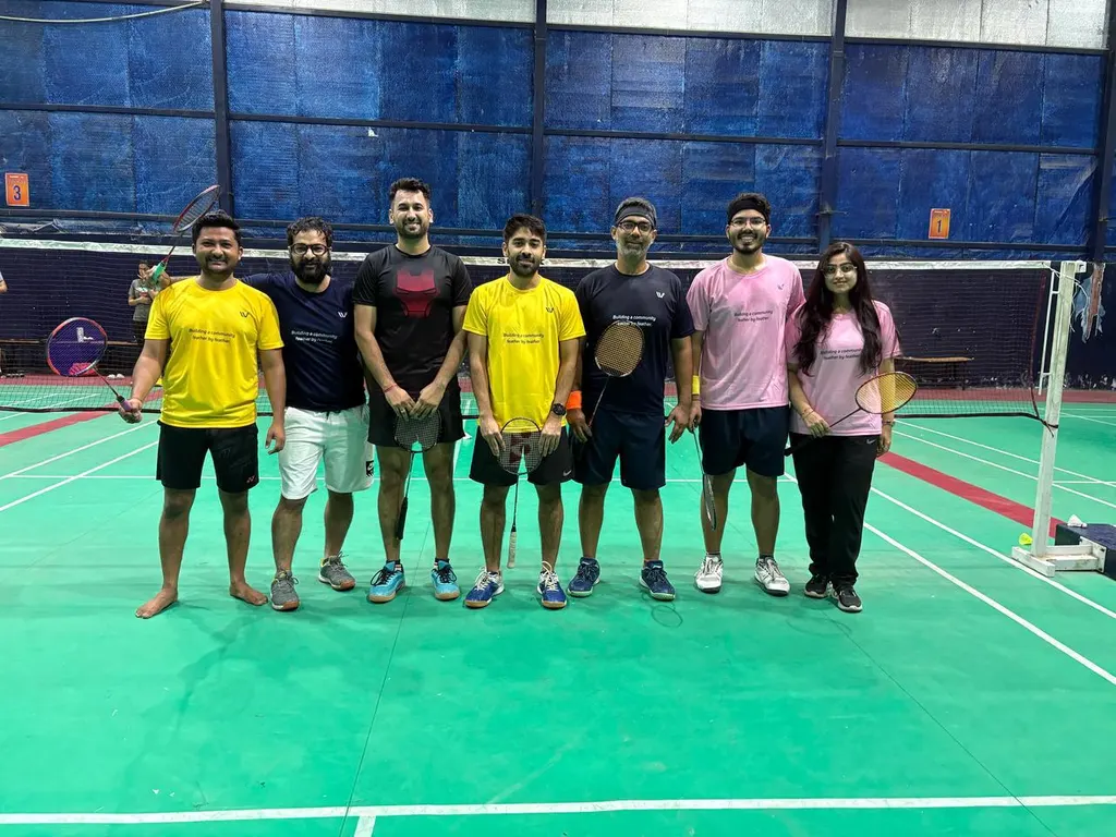 White Feather — Badminton in Sector 65