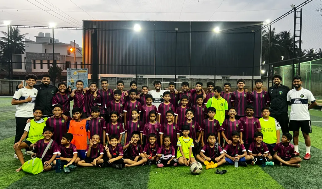 Saints Football Academy - Sunkadakatte | Turf Tactics Sports Arena - Grassroots & Youth Football Training Program — Football in Sunkadakatte