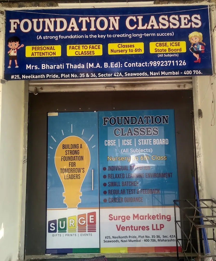 Foundation Classes — Art & Craft in Nerul