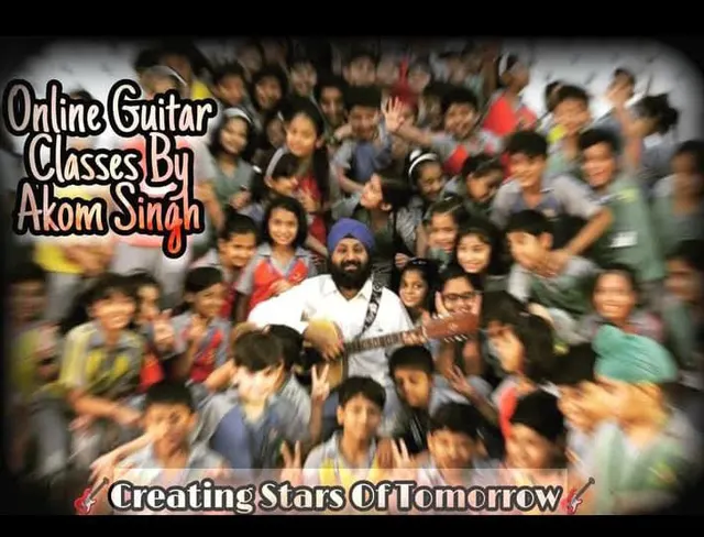 Online Guitar & Meditation classes by Akom Singh — Music in Industrial Area