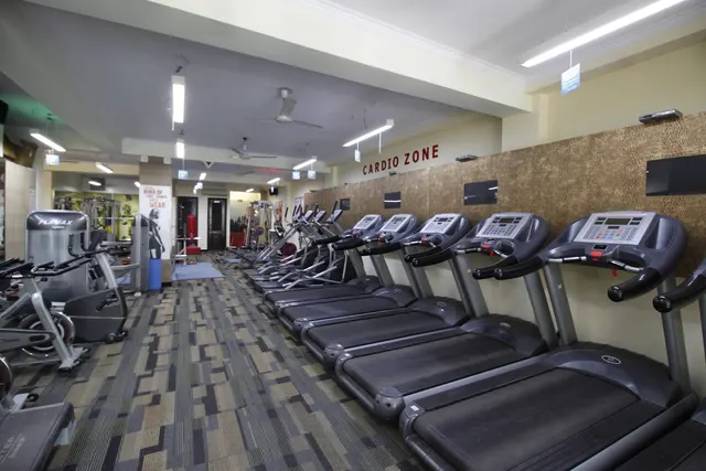 FLUID Gym N Spa — Yoga in Mansarover Garden