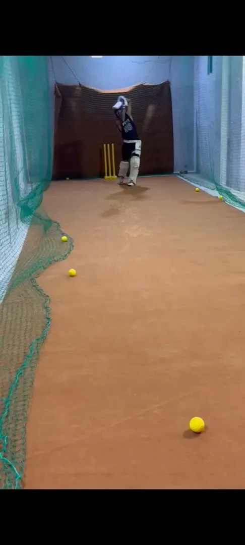 A K singh Indoor cricket Net — Cricket in Mukundpur