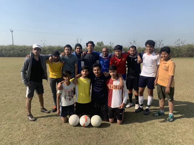 Farrukhnagar Sports Academy — Football in Khajur Colony