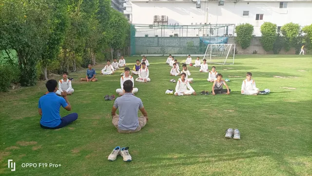 RKade Cricket Academy — Football in Tikri Kalan