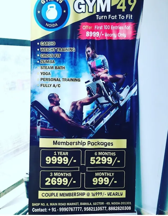 Gym 49 noida