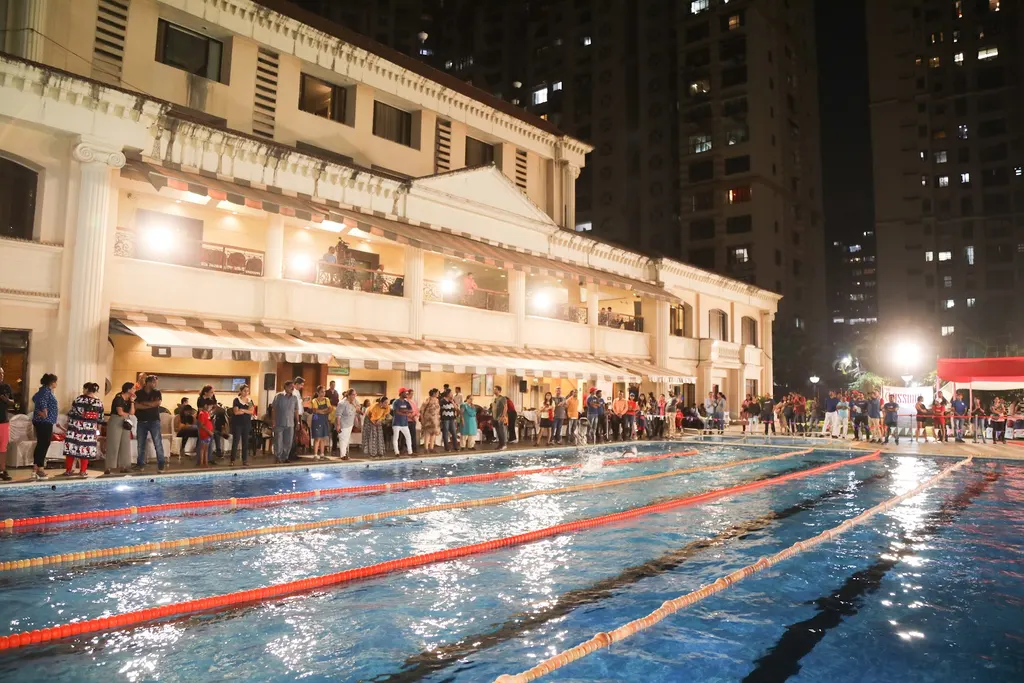 Michael Phelps Swimming at The Classique Club — Swimming in Andheri West