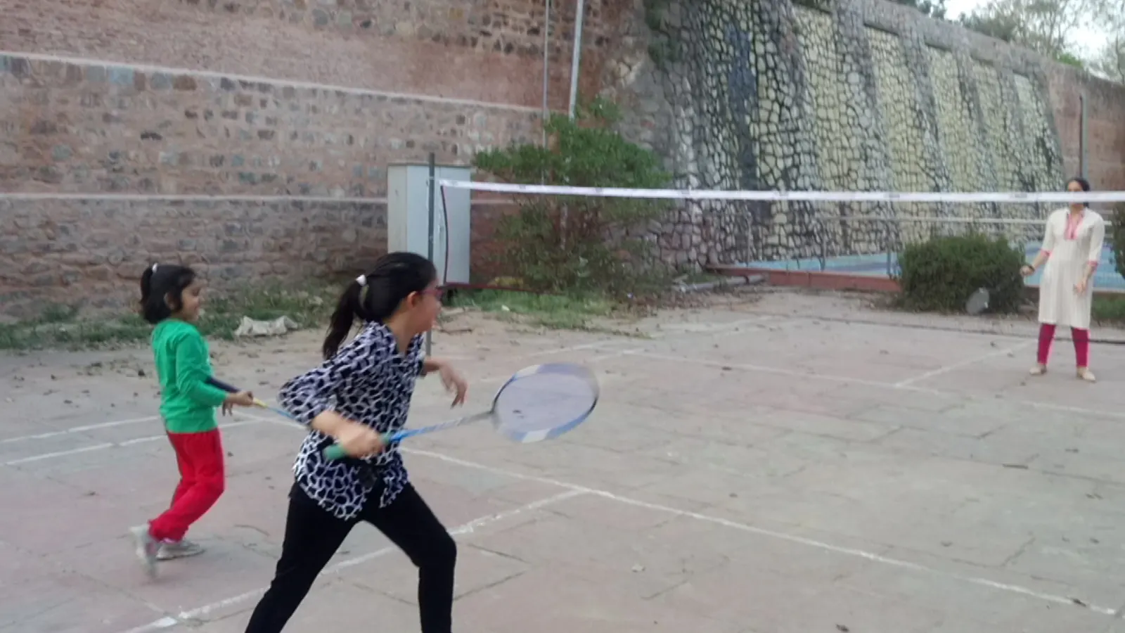 Badminton Court — Badminton in President's Estate, Delhi