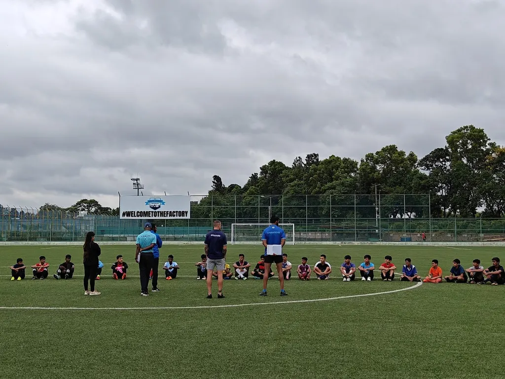 Minerva Academy — Football in Gnana Bharathi