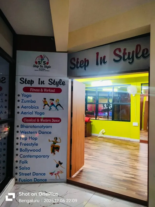 Step In Style Fitness and Dance Studio — Dance in Parappana Agrahara