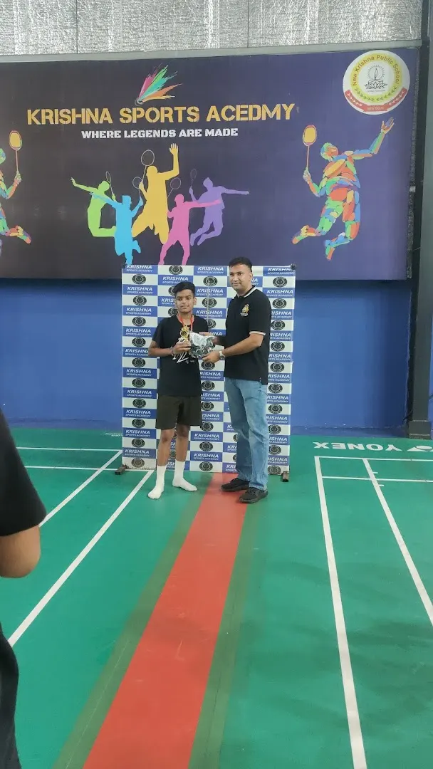 Krishna Sports Academy Badminton cricket football taekwondo — Badminton in Najafgarh
