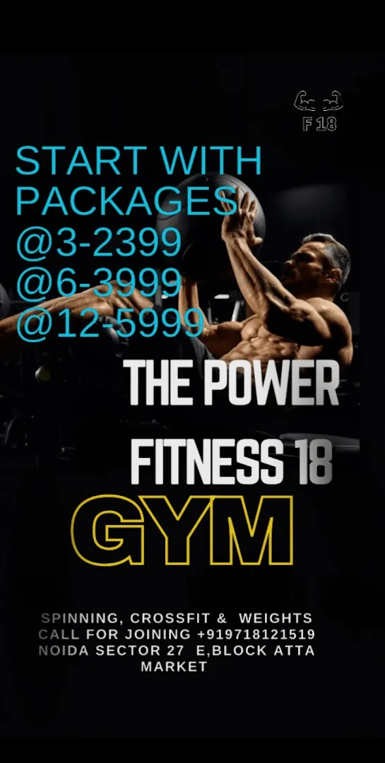 The Power Fitness 18 — Standard Gym in Sector 27, Noida