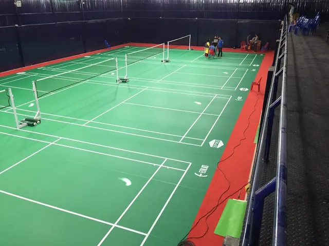 Ovalnet Badminton Academy Defence Layout — Badminton in Defence Layout