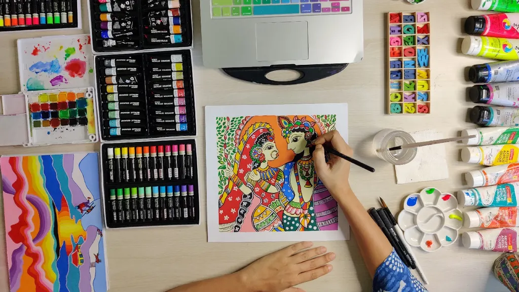 Online Art Classes — Art & Craft in Munirka