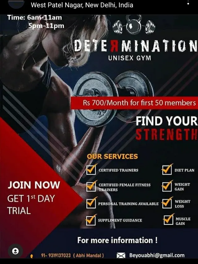 Determination Gym