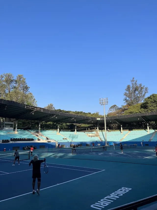 Karnataka State Lawn Tennis Association — Tennis in Ambedkar Veedhi
