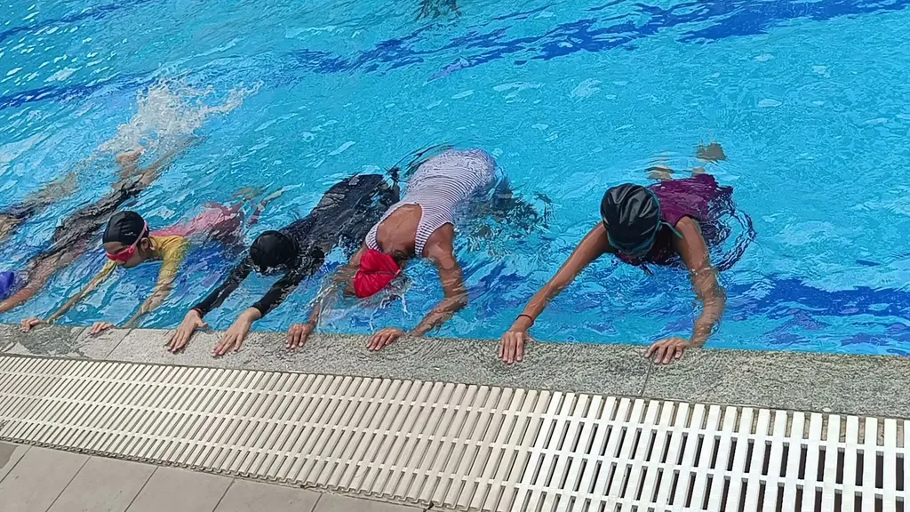 Indraprastha Global School Swimming pool Perfect Sports Academy — Swimming in Sector 93B
