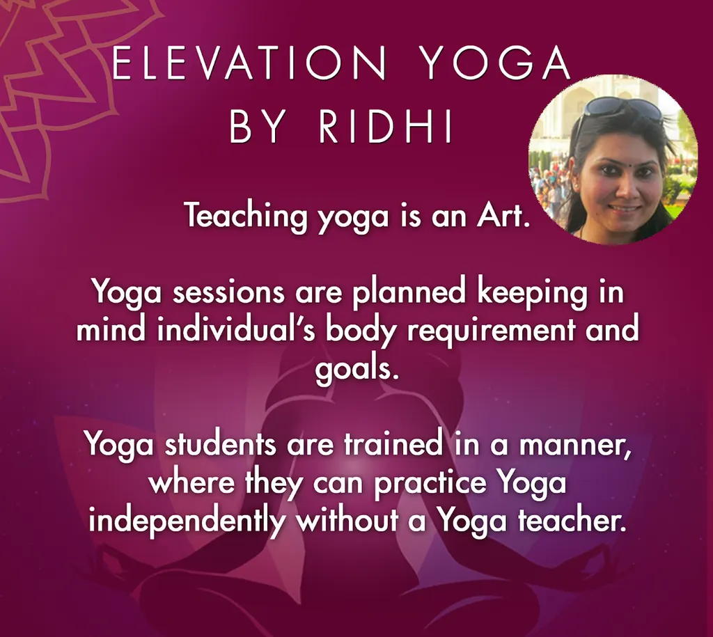 Elevation Yoga Ridhi — Yoga in Sector 56