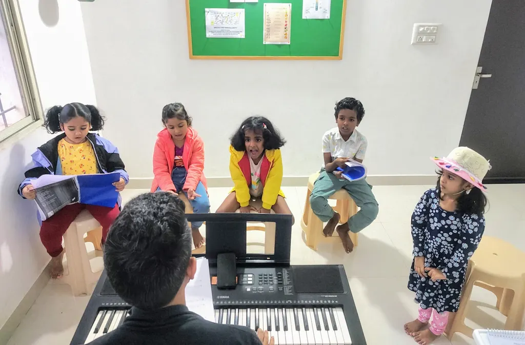 Little Mozarts Music School — Music in Gunjur Palya