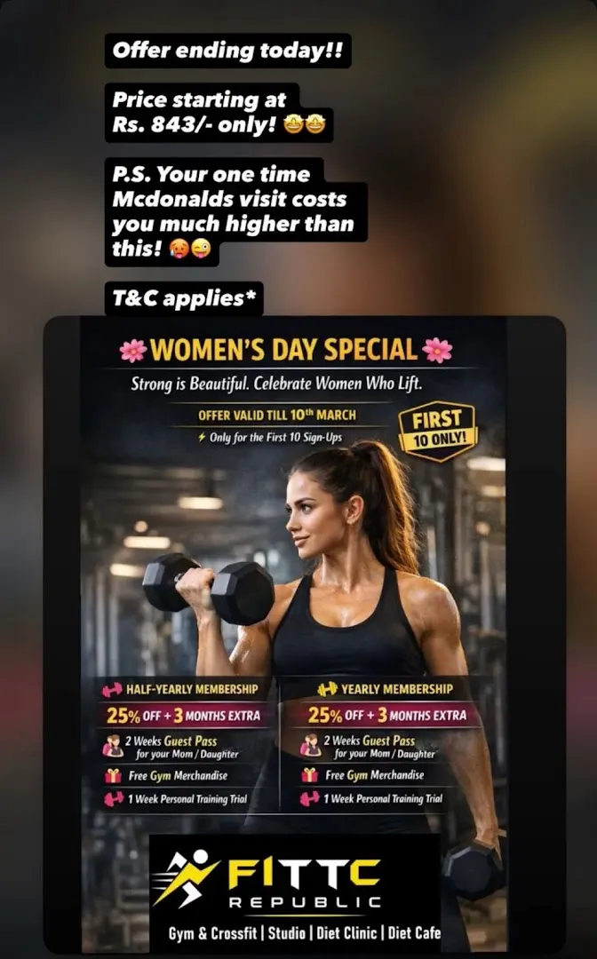 FittC Republic — Standard Gym in Crossings Republik, Ghaziabad