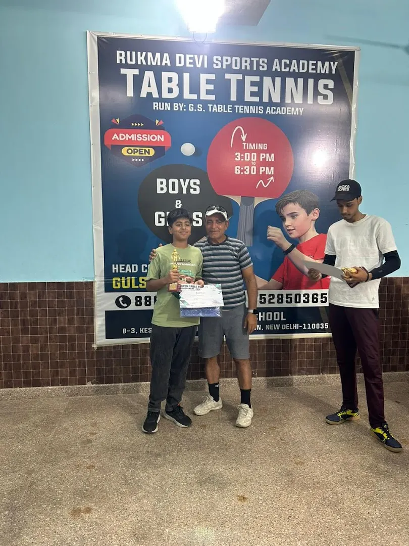 G.S. Table Tennis Academy — Table Tennis in Tri Nagar