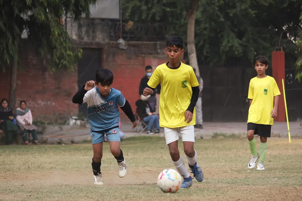 Anand lok warriors — Football in Neeti Bagh