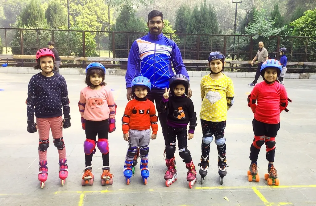 Sector 9 Skating Ring — Skating in Rama Krishna Puram