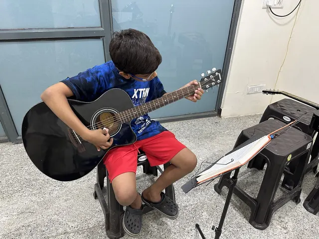 V rock music academy — Music in Sector 104