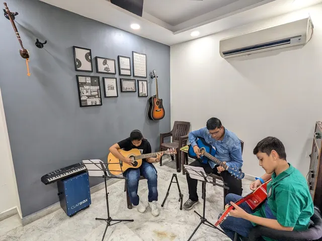 Strings & Strum Music Classes — Music in Azadpur