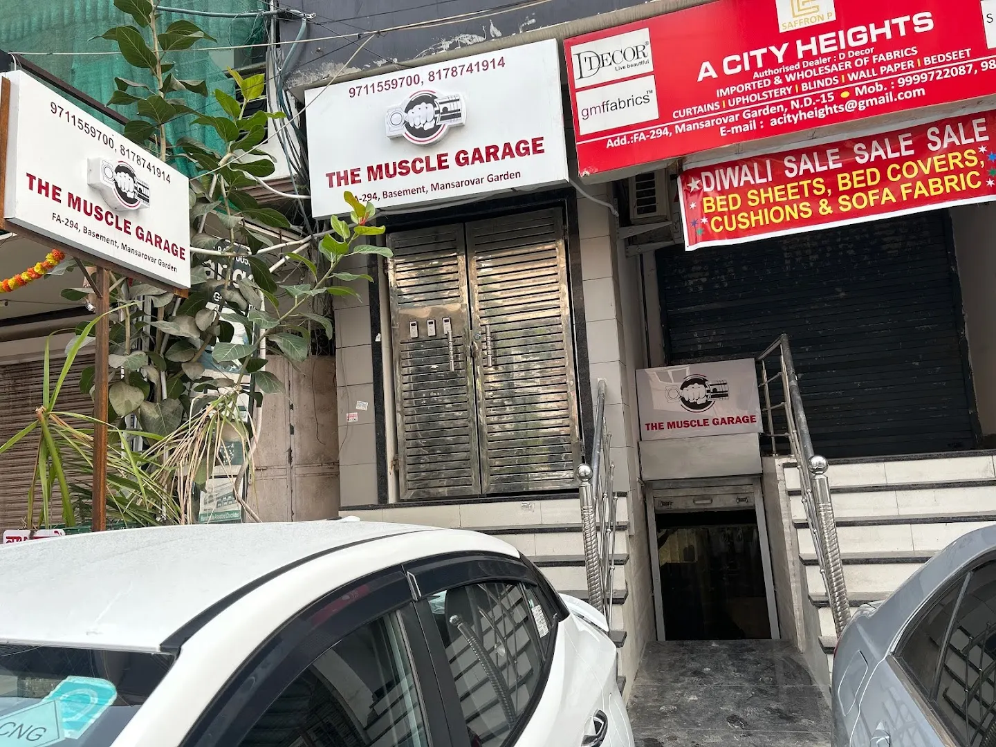 The Muscle Garage Gym — Strength & Powerlifting in Mansarover Garden, Delhi