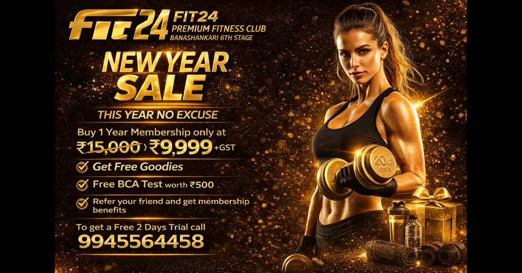 Fit24 Fitness Club — Fitness Center in Banashankari