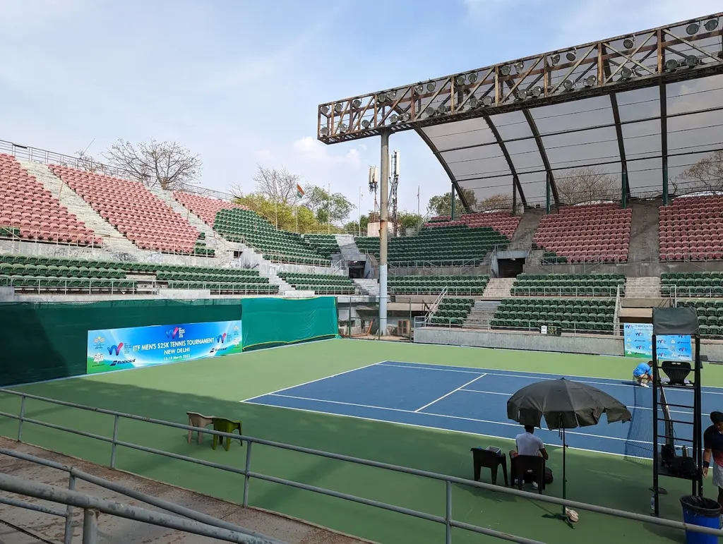 R.K. Khanna Tennis Stadium — Tennis in Hauz Khas