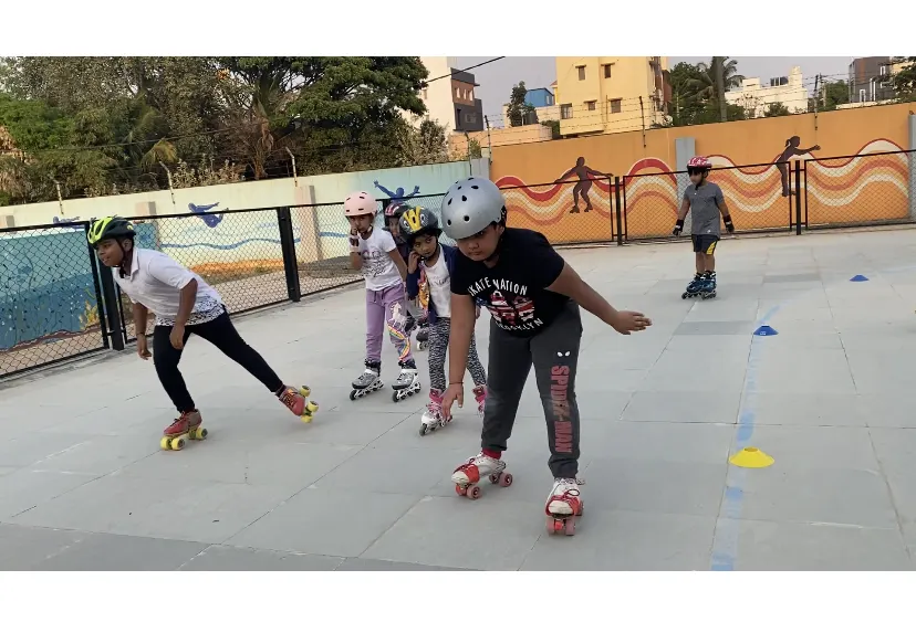 United Roller Skaters — Skating in Horamavu