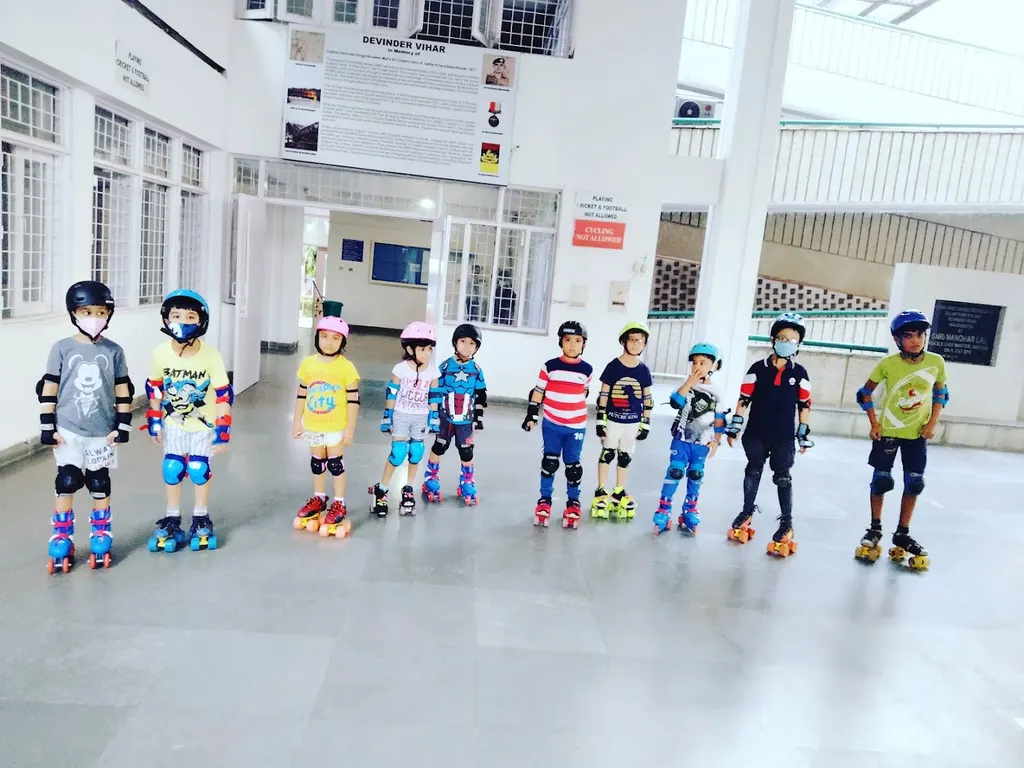 Speed skating Academy by Bablu Singh — Skating in Sector 56