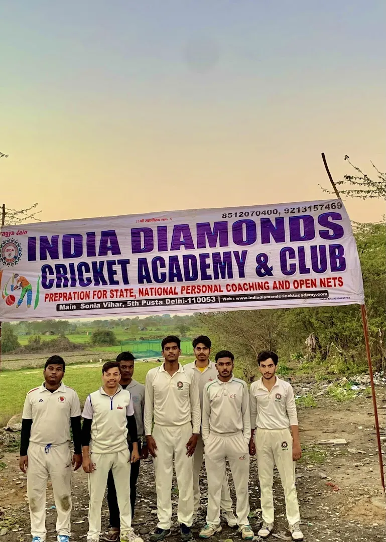 India diamond cricket academy — Cricket in Sonia Vihar