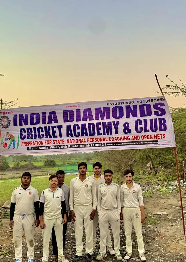 India diamond cricket academy — Cricket in Sonia Vihar