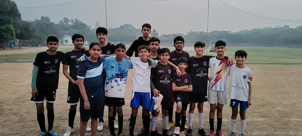 Young Boys of Chanakyapuri F.C — Football in Gole Market