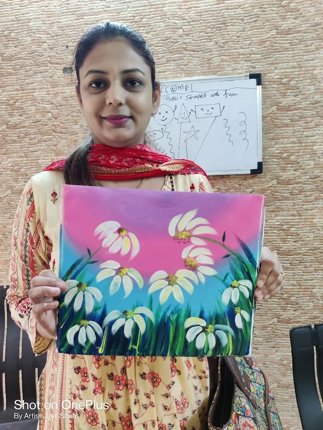 Artist Jinal Shah Painting Classes — Art & Craft in Sion