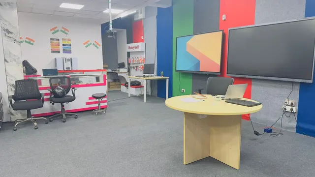 Balaji Lns Noida Studio setup for online classes — Yoga in Sector 63
