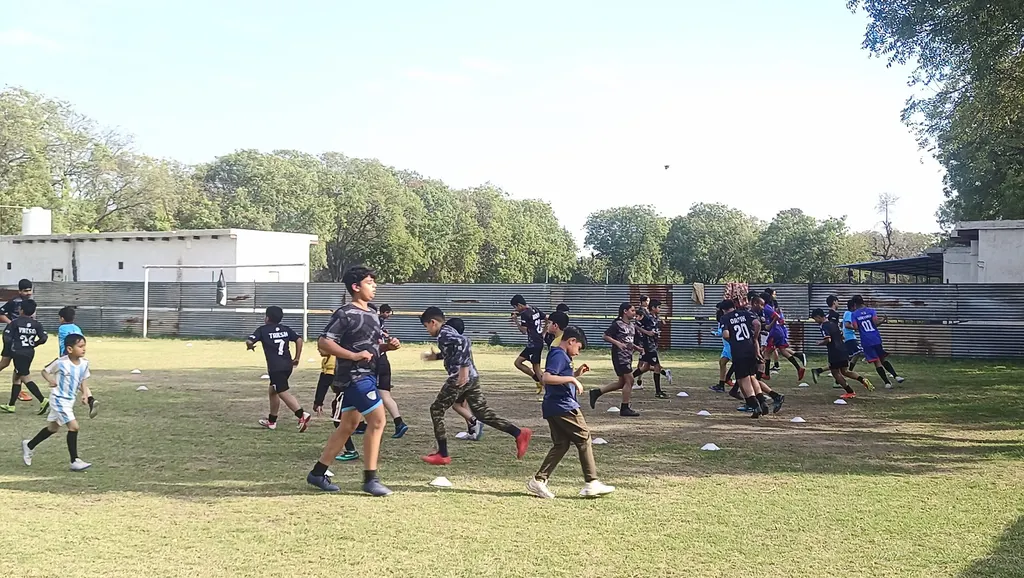 Star shooters football academy — Football in Paprawat Village