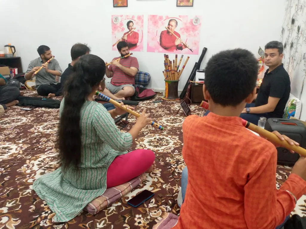 Bansuri Vidya Mandir (Gurukul) — Music in Raja Garden