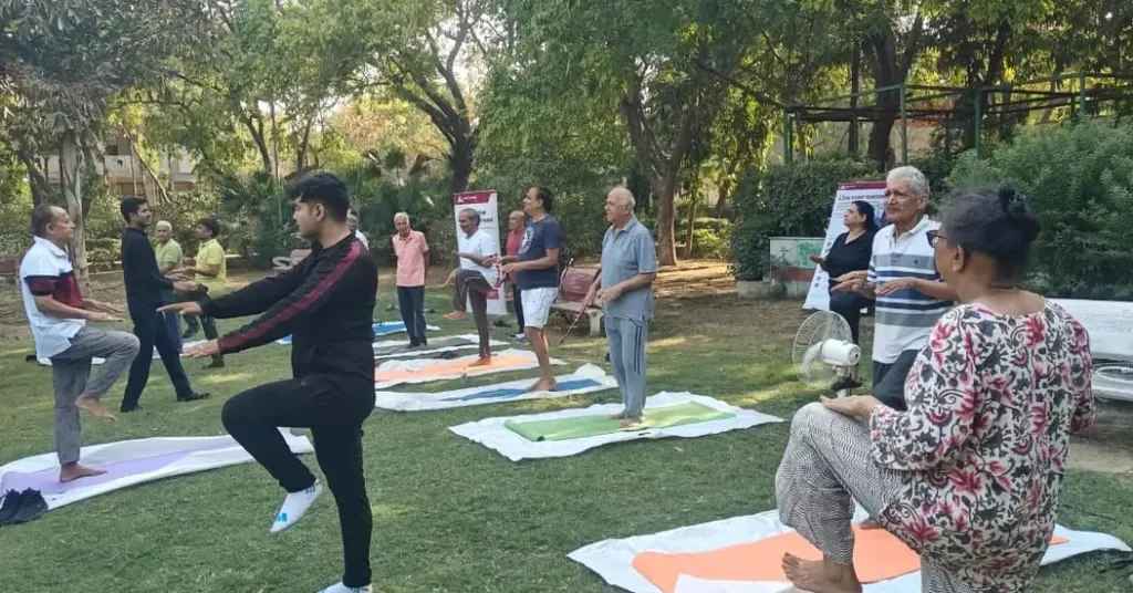 Swasth Bharat Kendra — Yoga in Janakpuri