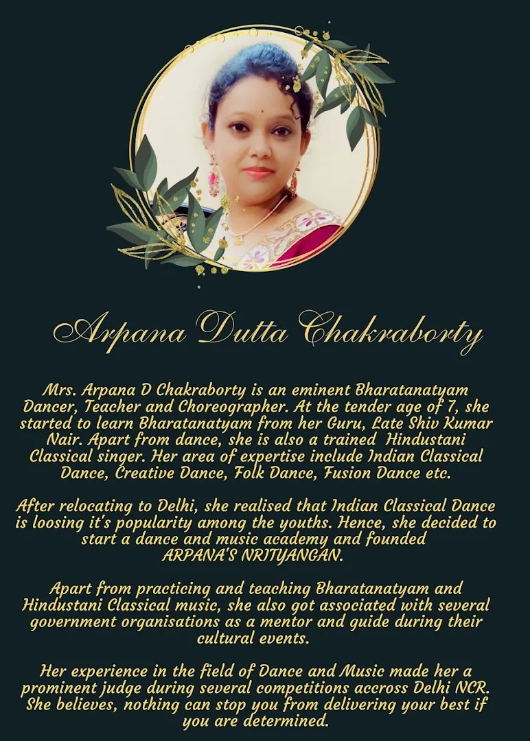 Arpana'S Nrityangan — Dance in Sangam Vihar