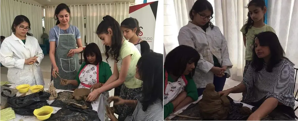 Indian Sculptor Artist Sheela Chamaria Sculpture Classes — Art & Craft in Gujranwala Town