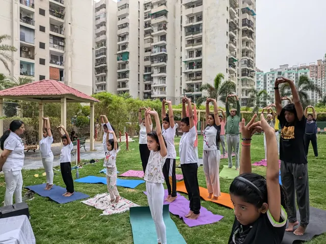 Arogya Mantra: The art of living YOGA CLASSES — Yoga in Raj Nagar Extension
