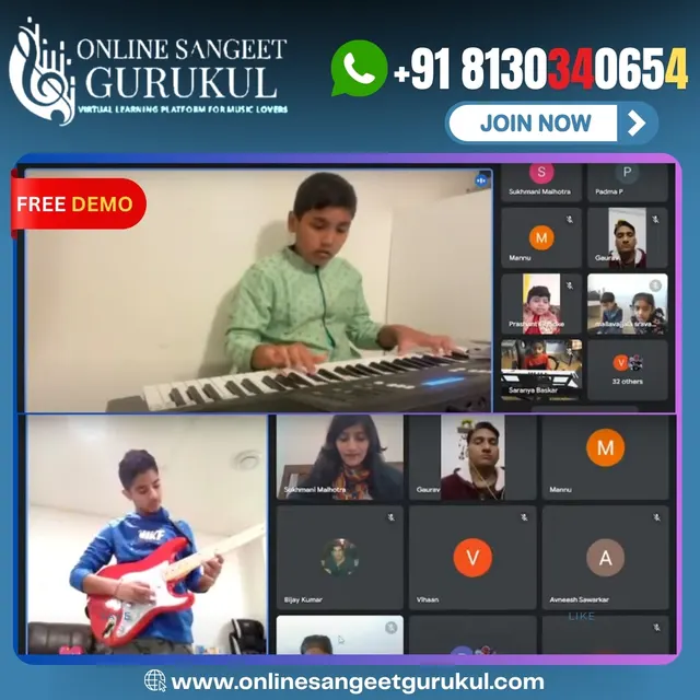 Online Sangeet Gurukul ( Online Guitar , Piano , Vocal , Dance , Violin ) — Music in Najafgarh