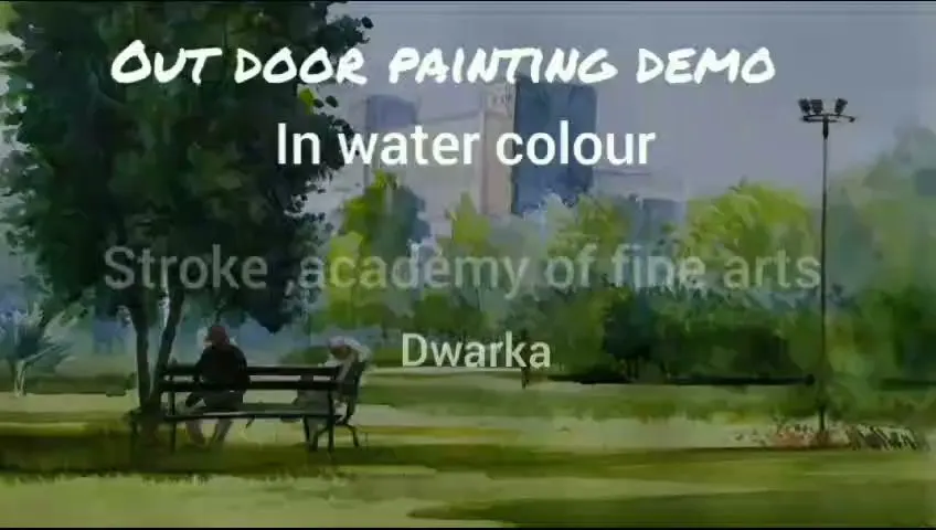 stroke ,academy of fine arts — Art & Craft in Dwarka