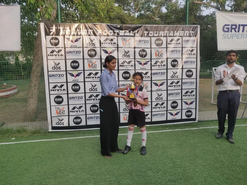 Snehdaksh Sports And Education Association — Football in Shakur Basti