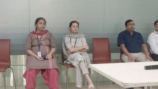 Lot of laughter yoga — Yoga in Kaushambi